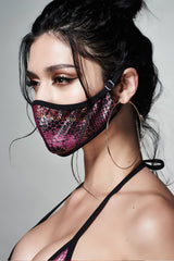 Vegan Leather Dust Mask 